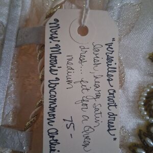 Lavish Satin Court Dress